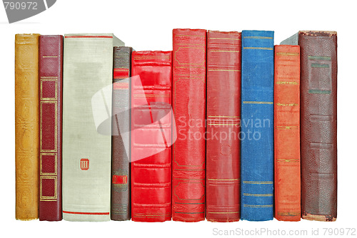 Image of pile of old books 