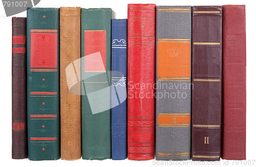 Image of pile of old books 