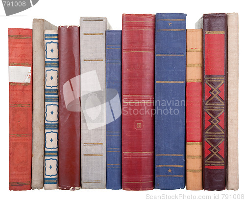 Image of pile of old books 