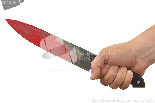 Image of Hand with Knife