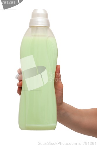 Image of Bottle in the hand