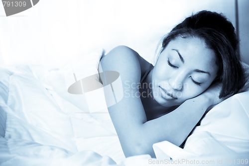 Image of Sleeping woman