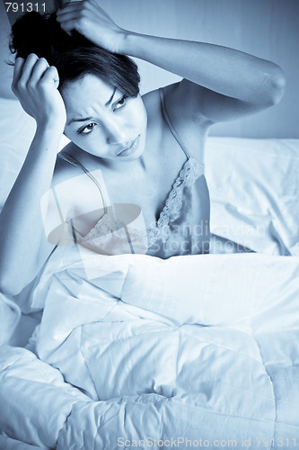 Image of Insomnia woman