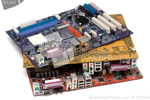 Image of Heap of mainboards