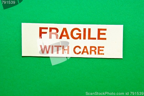 Image of Fragile With Care