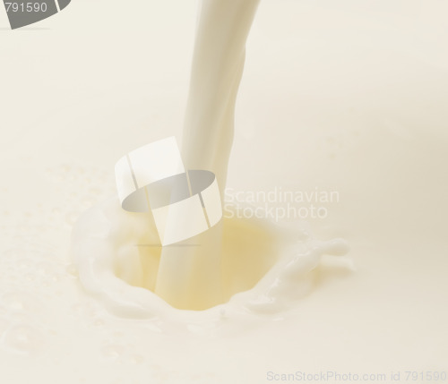 Image of milk splash