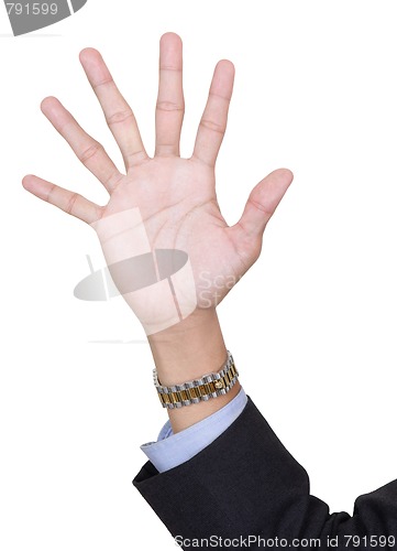 Image of One hand with six fingers
