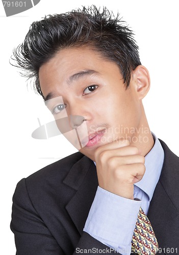 Image of Junior businessman portrait