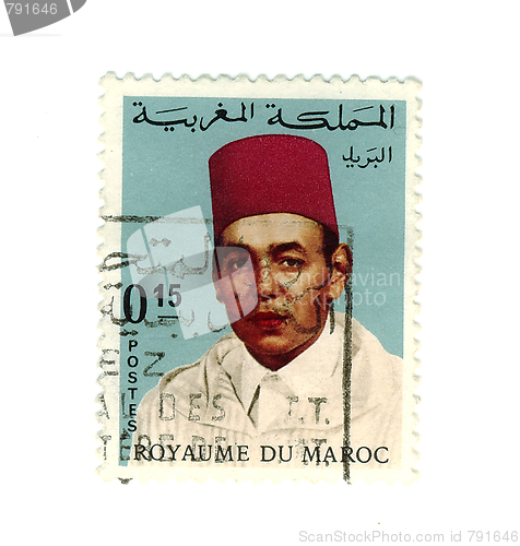 Image of morocan stamp