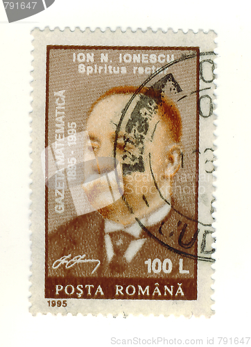 Image of romanian stamp