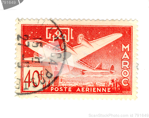 Image of morocan stamp