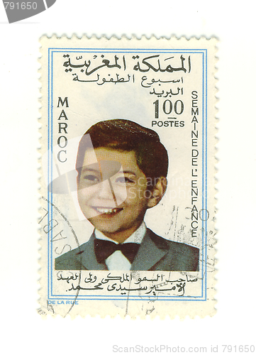 Image of morocan stamp