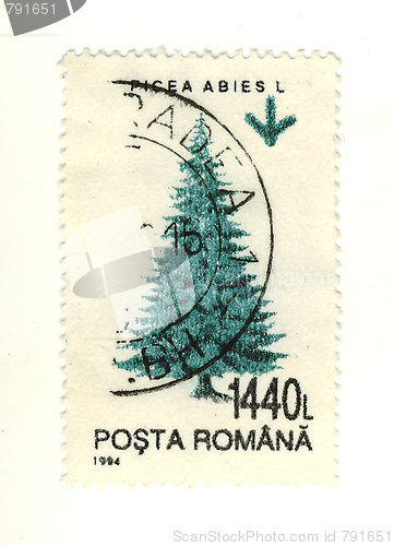 Image of romanian stamp