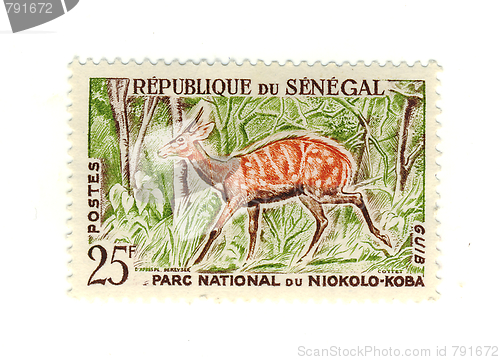 Image of senegalese stamp