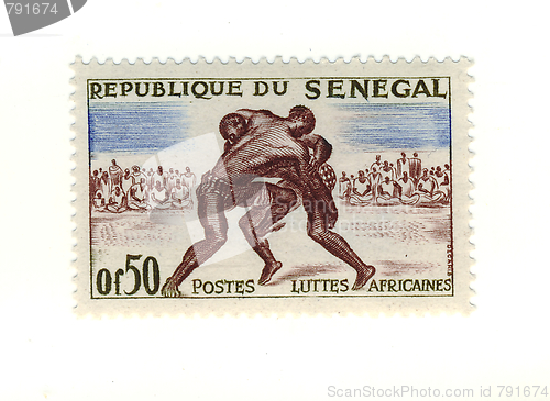 Image of senegalese stamp