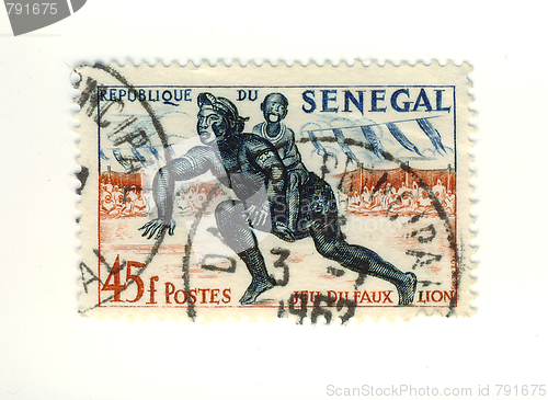 Image of senegalese stamp