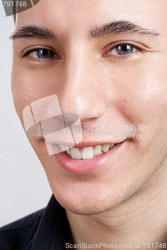 Image of Young man smilling