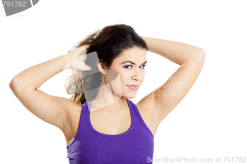 Image of Beautiful young woman