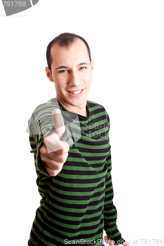 Image of Confident young man