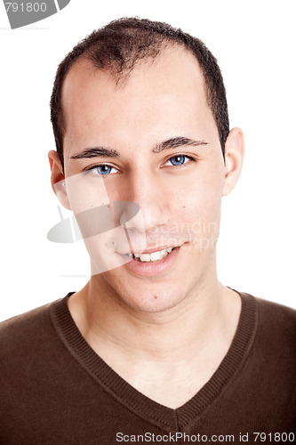 Image of Young man smilling