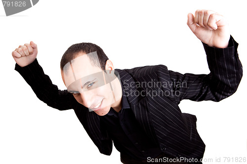 Image of Happy businessman