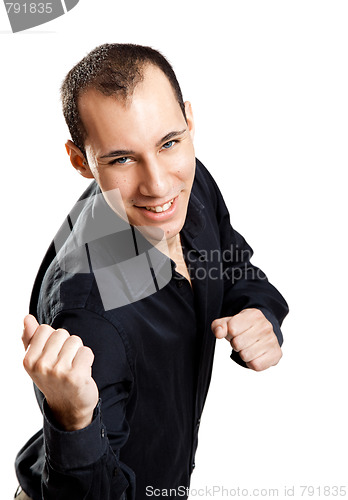 Image of Happy businessman