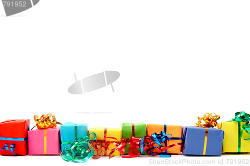 Image of Colorful gifts