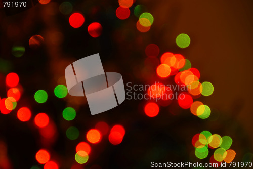 Image of Abstract lights background