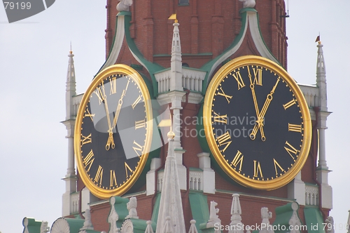 Image of Kremlin clock