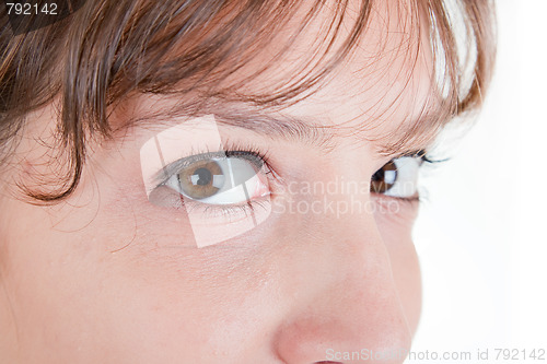 Image of  womans eyes