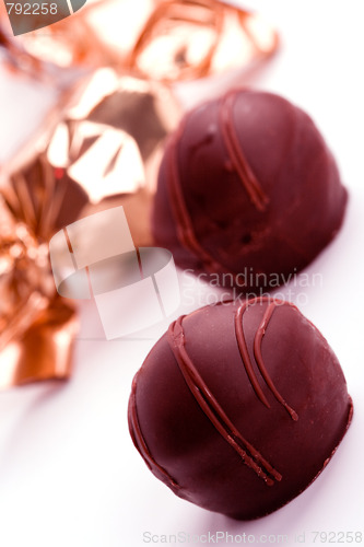 Image of two chocolate sweets