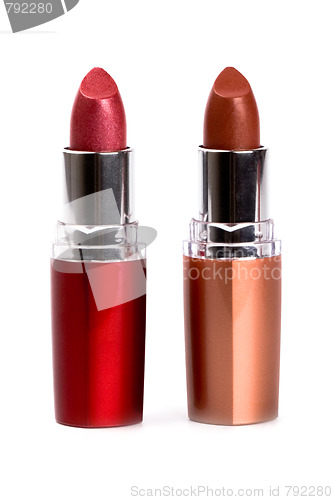 Image of two lipsticks