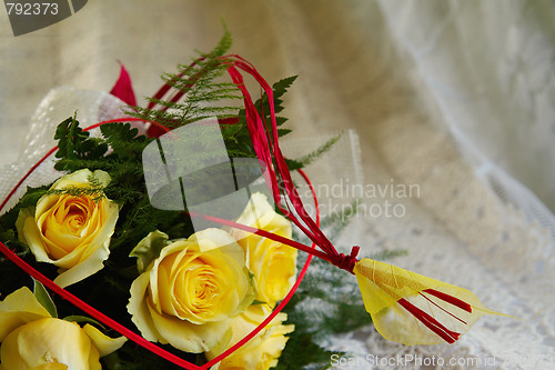 Image of Yellow roses