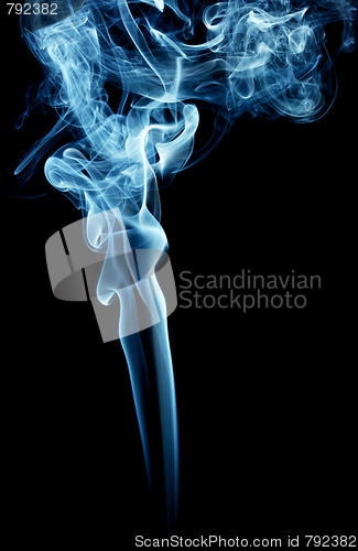 Image of Blue smoke