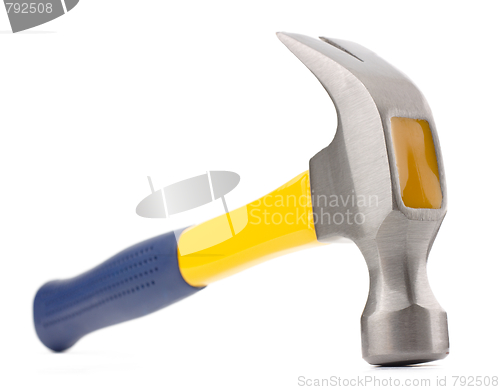 Image of Single blue and yellow hammer