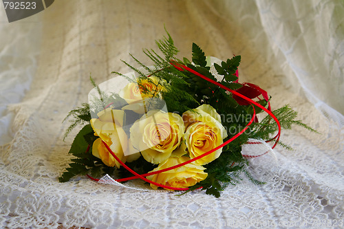 Image of Yellow roses