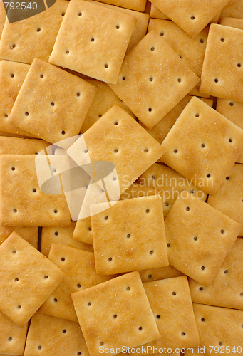 Image of Yellow crackers background