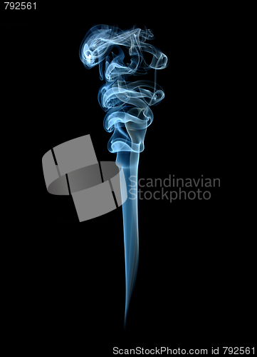 Image of Blue smoke