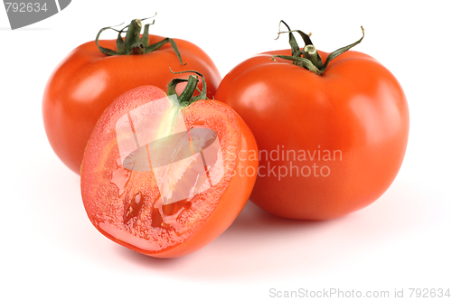 Image of Three tomatoes