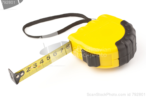 Image of Single yellow and black tape measure