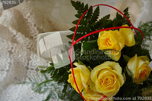 Image of Yellow roses