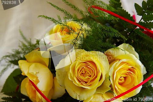 Image of Yellow roses