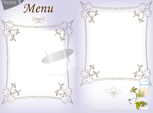 Image of Wine menu