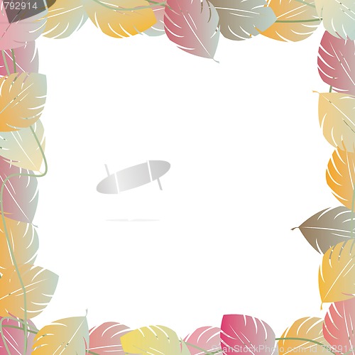 Image of Leaves frame