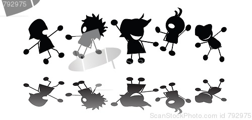 Image of Jumping kids