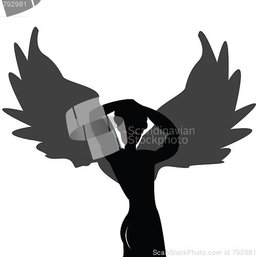 Image of Posing angel