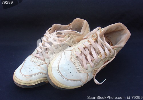 Image of worn tennis