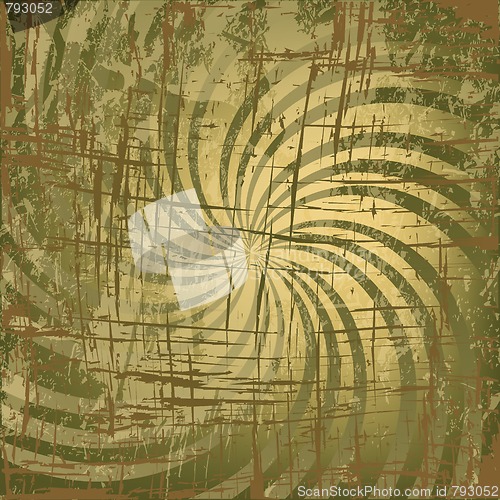 Image of Grunge twirl