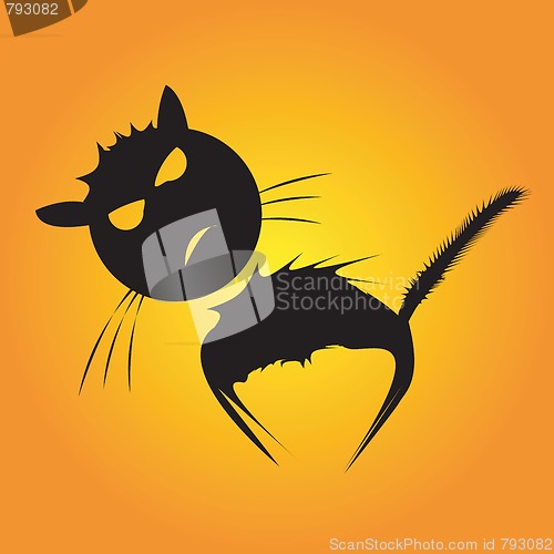 Image of Stressed cat