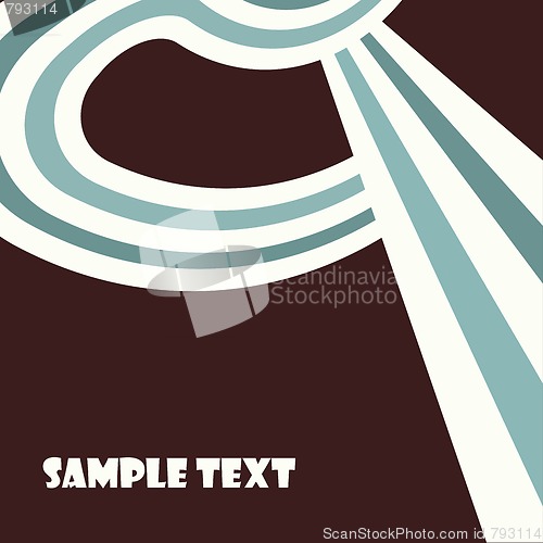 Image of Abstract retro background